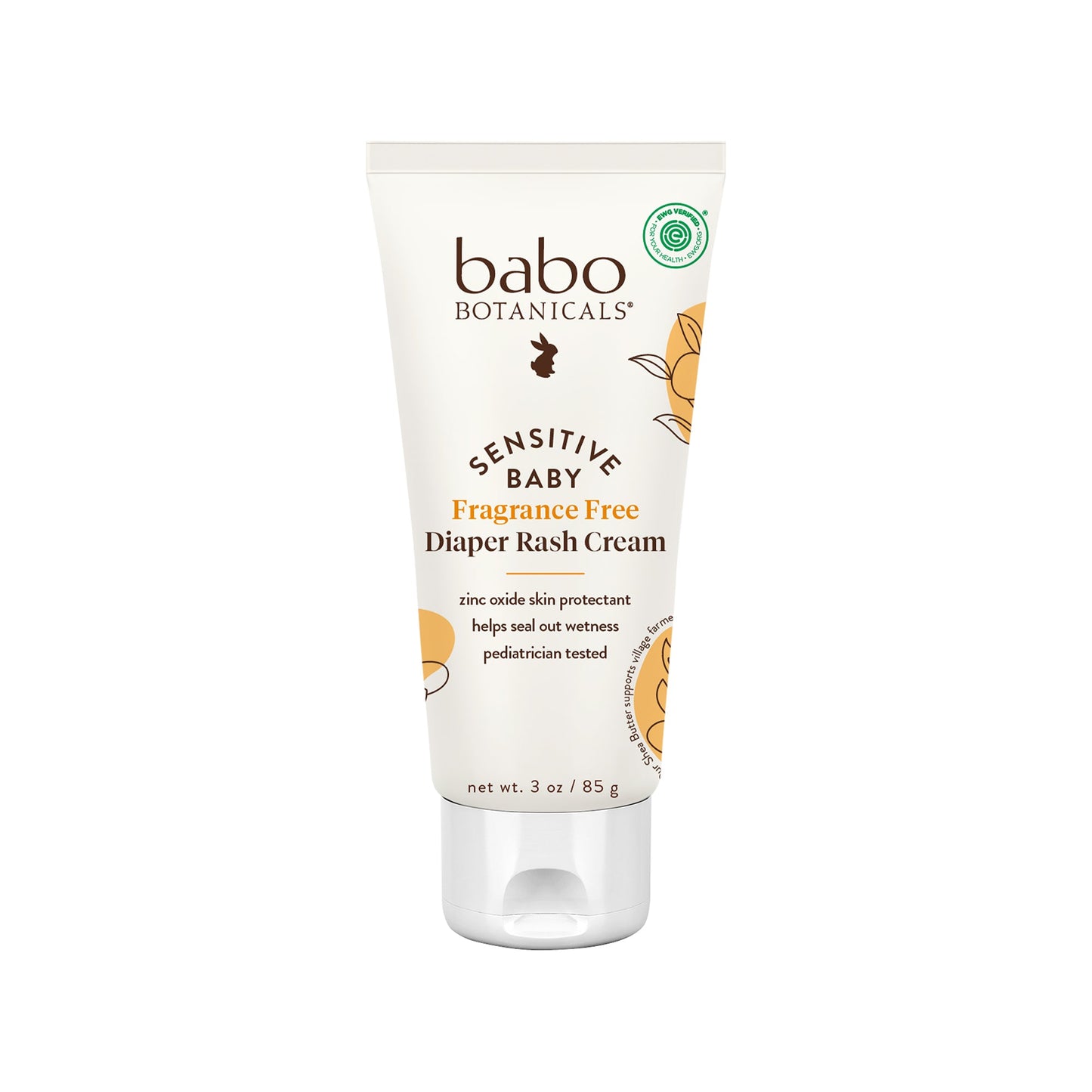 Babo Botanicals Sensitive FF Zinc Diaper Cream 3oz