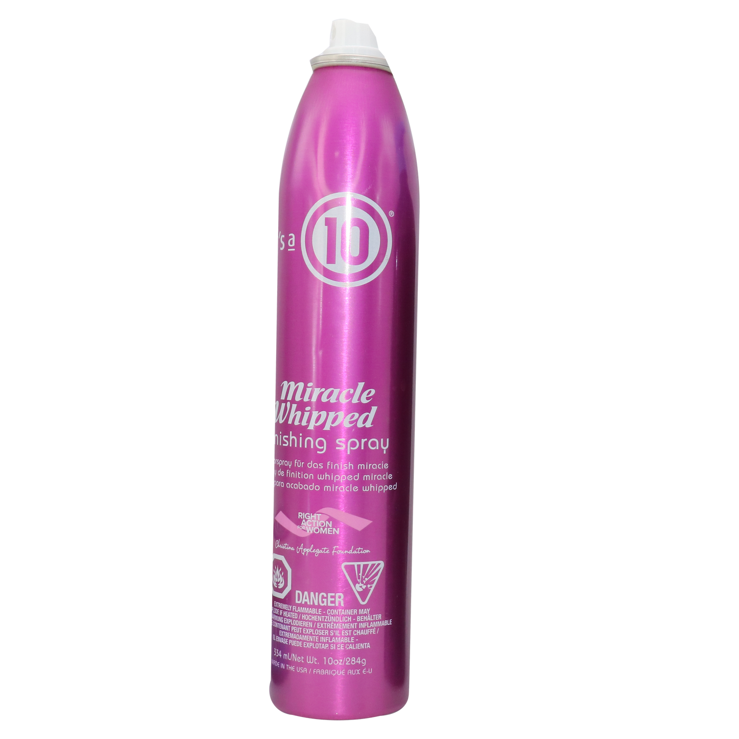 It's a 10 Miracle Whipped Finishing Spray 10oz