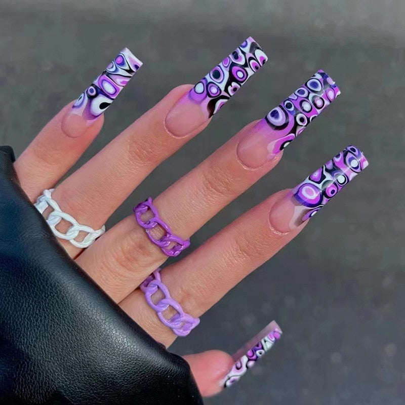 24Pcs False Nails