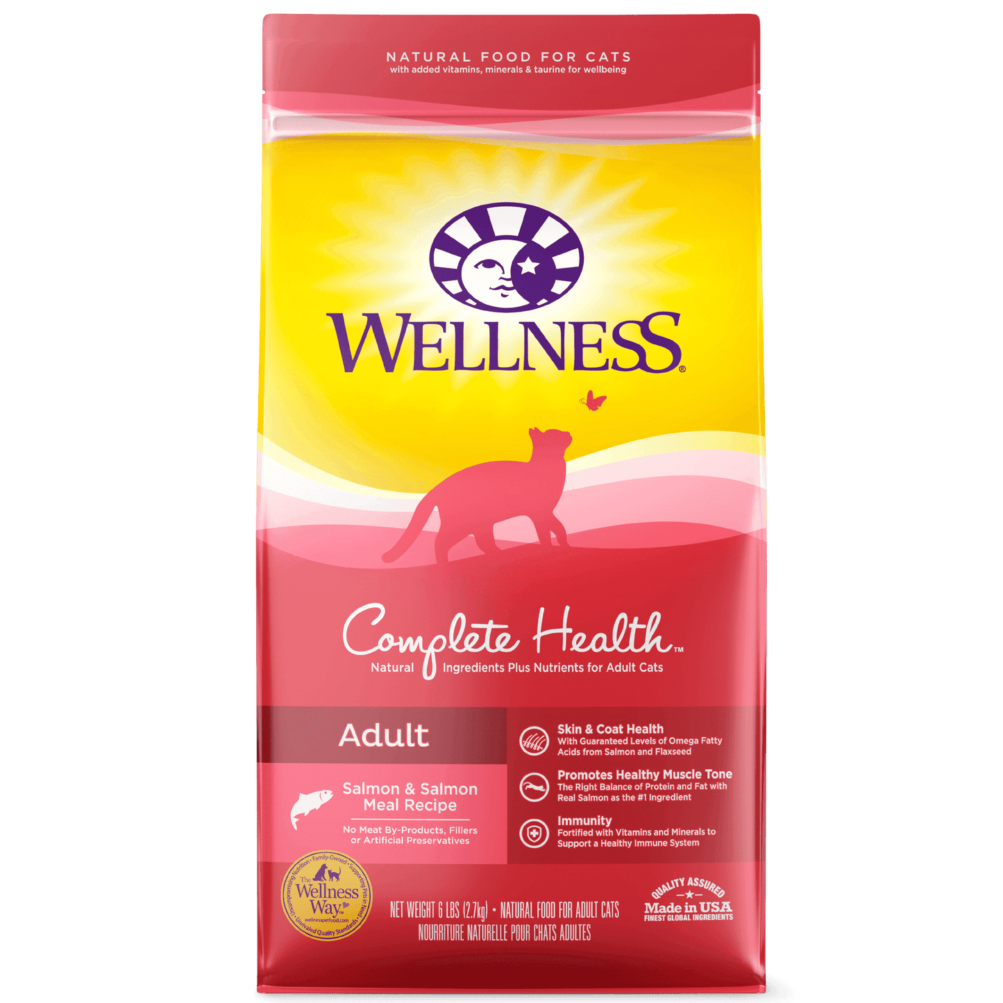 Wellness Cat Food Adult Salmon