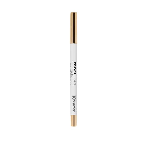 bh Cosmetics, Waterproof Eyeliner, Power Pencil, Pencil Liner, White, 0.4 oz
