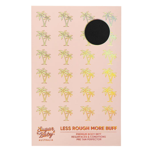 SugarBaby LESS ROUGH MORE BUFF Premium Exfoliating Body Mitt