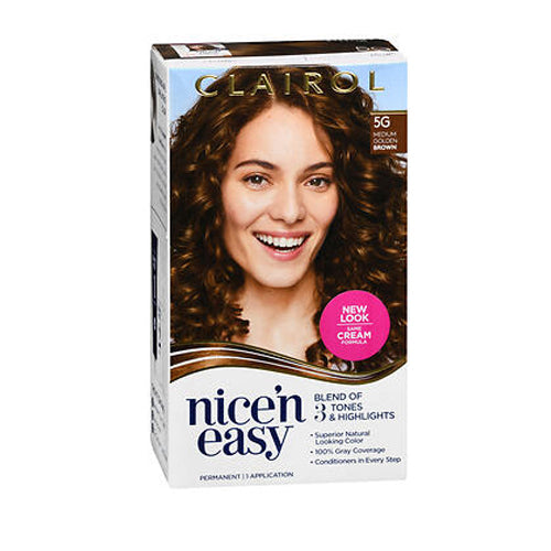 Nice 'n Easy, Nice 'n Easy Hair Color 5G Medium Golden Brown, 1 Each