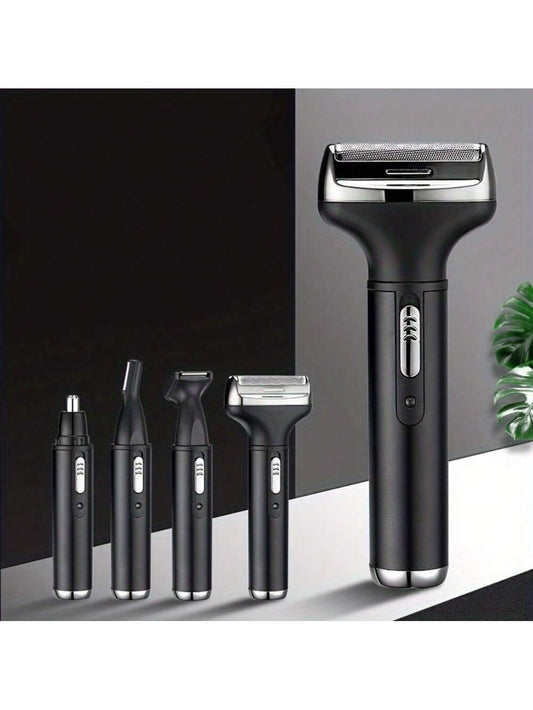 1pc Eliminate Unwanted Hair with This 4-in-1 Electric Razor for Men and Woman  - Rechargeable Electric Razor  - Painless Shaver, Epilator, and Hair Trimmer