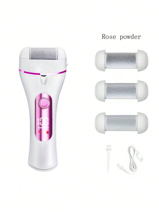 1pc,New electric foot grinder, digital display for removing dead skin and calluses, foot repair instrument, foot grinding stone, foot rubbing machine, divine tool