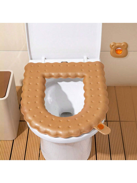 Toilet Seat Cover For Home Use, Four Seasons Universal Eva Toilet Bowl Ring With Handle