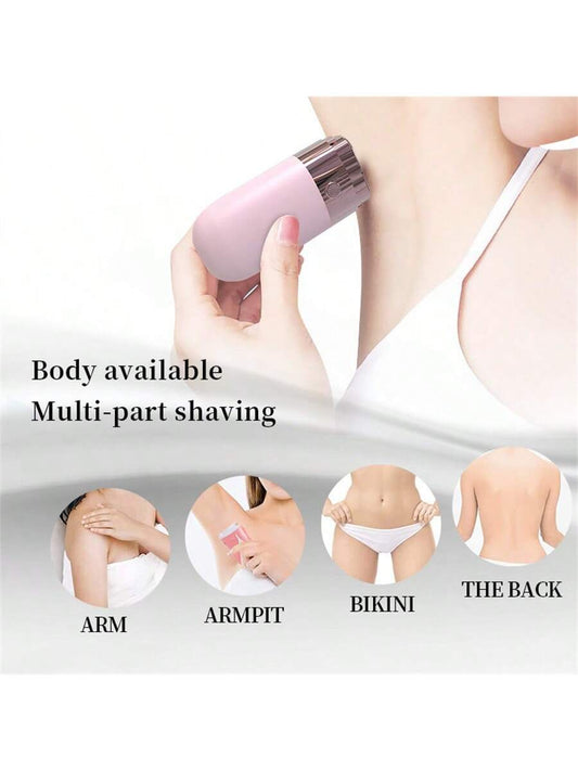 Women Ladies Body Shaver Epilator Mini Portable Electric Eyebrow Trimmer Hair Remove For Bikini Underarm Leg