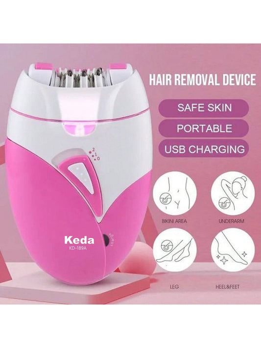 1pc Women's Underarm Hair Removal Device, Epilator For Women, Womens Shaver & Trimmer, Cordless, Rechargeable