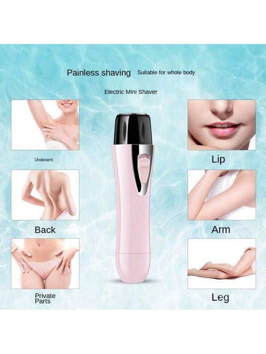 1pc Womens Facial Hair Remover, Hair Removal Device, Best Face Razors/Trimmer/Electric Shaver For Chin/Upper Lip/Peach Fuzz,
