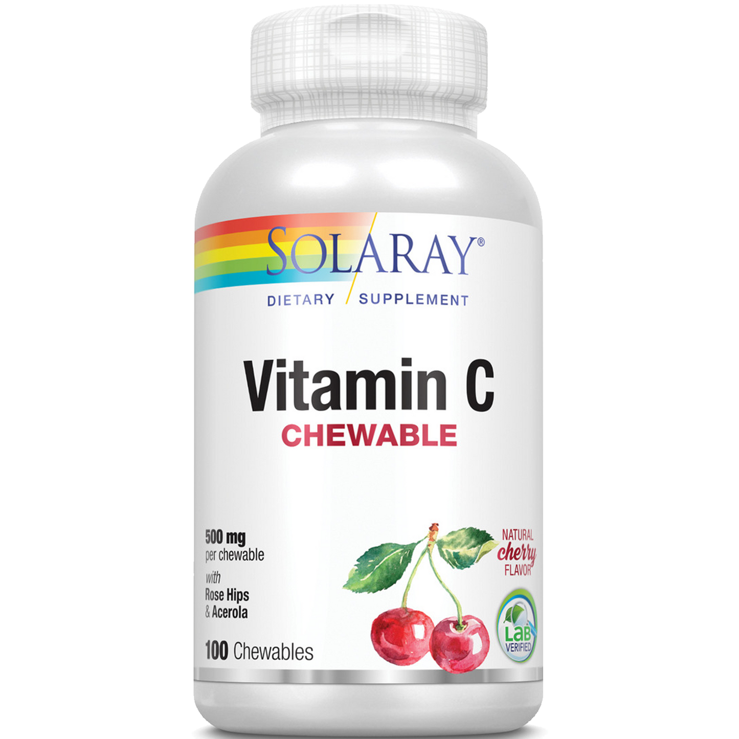 Vitamin C Chewable 500 mg 100 Chewable Wafers