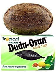 Dudu-osun, African Black Soap, 100% Pure, 150g. (Pack of 4)