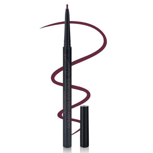 Witch's Pouch Gel Eyeliner Pencil Waterproof Smudge Proof, Long-Lasting Eye Liner Pencils, High-Intensity Colored Waterproof Eyeliner Pencil, Ultra-Smooth Korean Eye Pencil Eye Makeup (05 Burgundy)