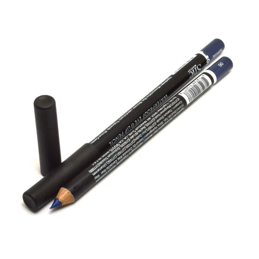 2pcs x WP06 SAPPHIRE WaterProof Eye & Lip Liner Pencil Eyeliner Lipliner 0.04 oz / 1.2g + Zipper Bag