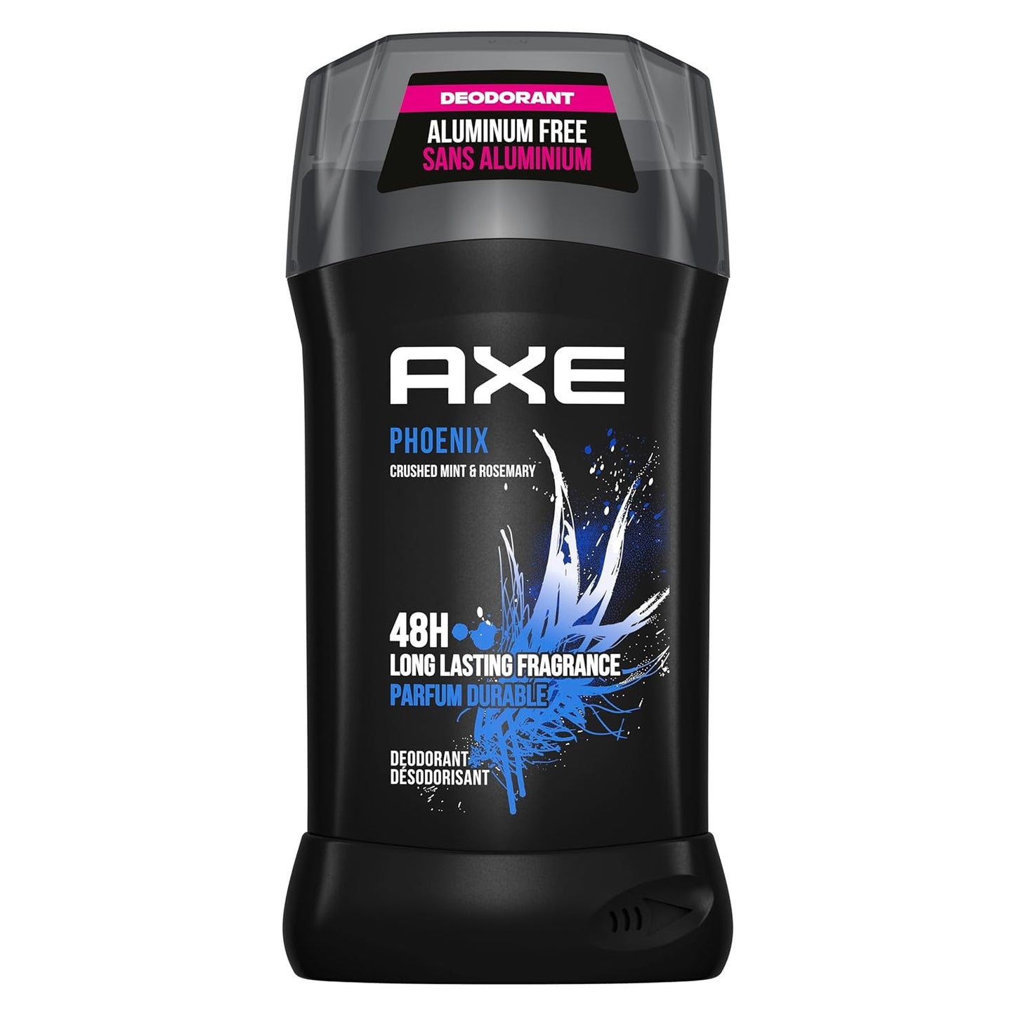Axe Deodorant Stick for Men For Long Lasting Odor Protection, Phoenix Crushed Mint & Rosemary Men's Deo, Aluminum Free 3.0 oz