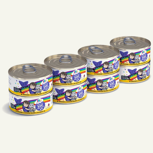 BFF Cat Omg Chicken and Beef Be Happy Dinner in Gravy 5.5oz. (Case Of 8)