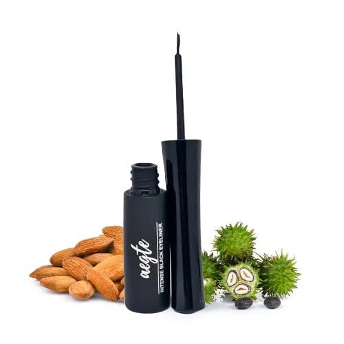 Aegte Black Waterproof Liquid Eyeliner - 6.5ml