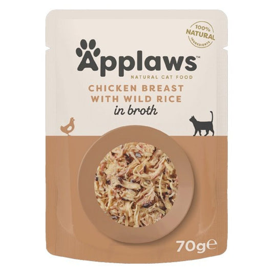 Applaws Chicken and Wild Rice Pouches
