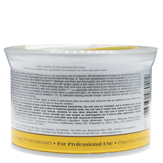 Gigi Zinc Oxide Ultra Sensitive Wax 13oz
