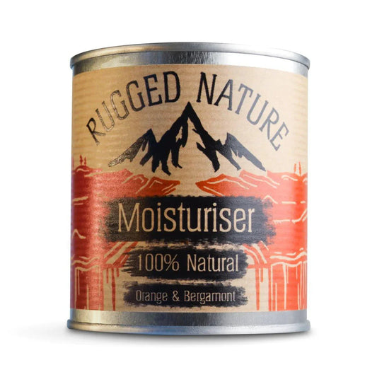 All Purpose Mens Natural Moisturiser - Orange & Bergamot With Added Arrow Root