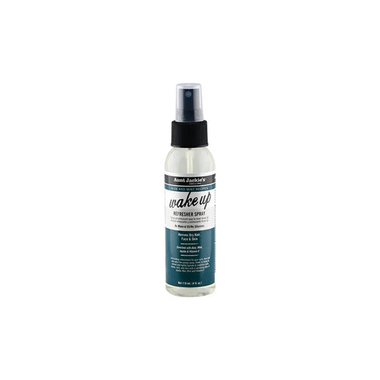 Aunt Jackie's Aloe & Mint Recipes Wake Up Refresher Spray for Dry Hair, Face & Skin