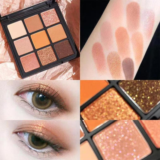 16 Color Eye Shadow Matte Pearlescent Powder Palette