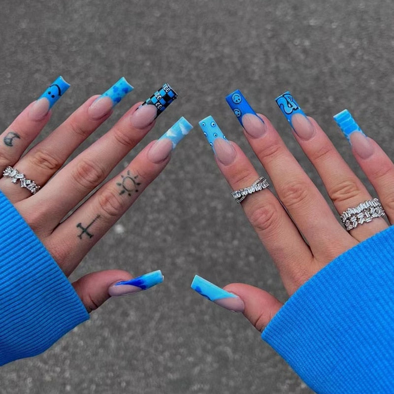 24Pcs False Nails
