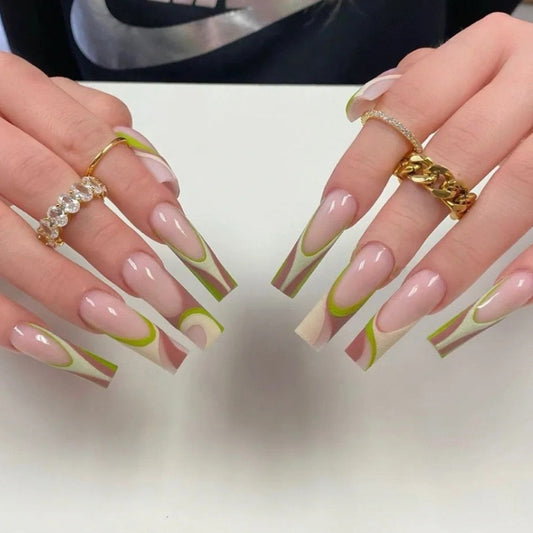 24Pcs False Nails