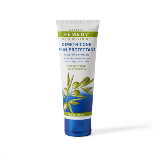 Medline Remedy Olivamine Dimethicone Skin Protectant Moisture Barrier 4 Ounce Tube Scented 1 Each