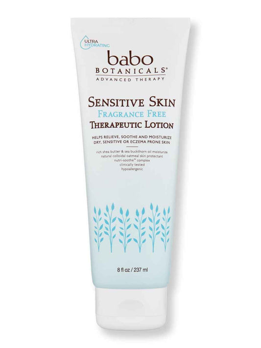 Babo Botanicals Sensitive Skin Fragrance Free Daily Hydra Therapy Lotion 8 oz