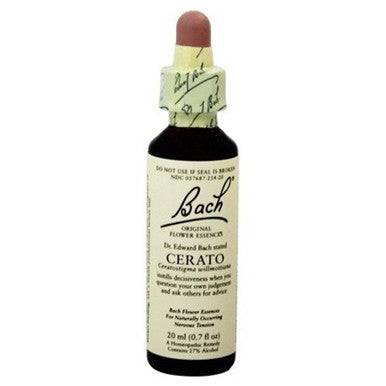 Bach Original Flower Remedy Cerato 20 ml - YesWellness.com