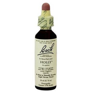 Bach Original Flower Remedy Holly 20 ml - YesWellness.com