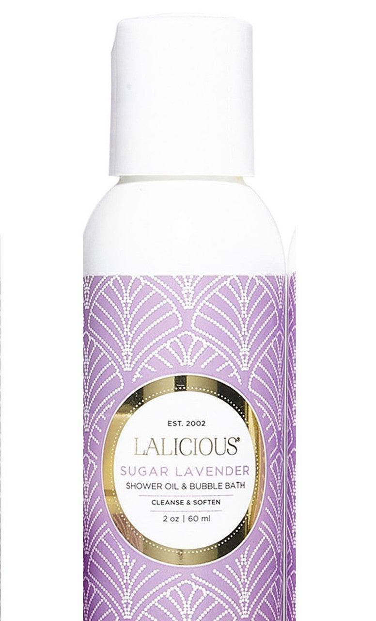 Lalicious Sugar Lavender Shower Oil & Bubble Bath - YesWellness.com