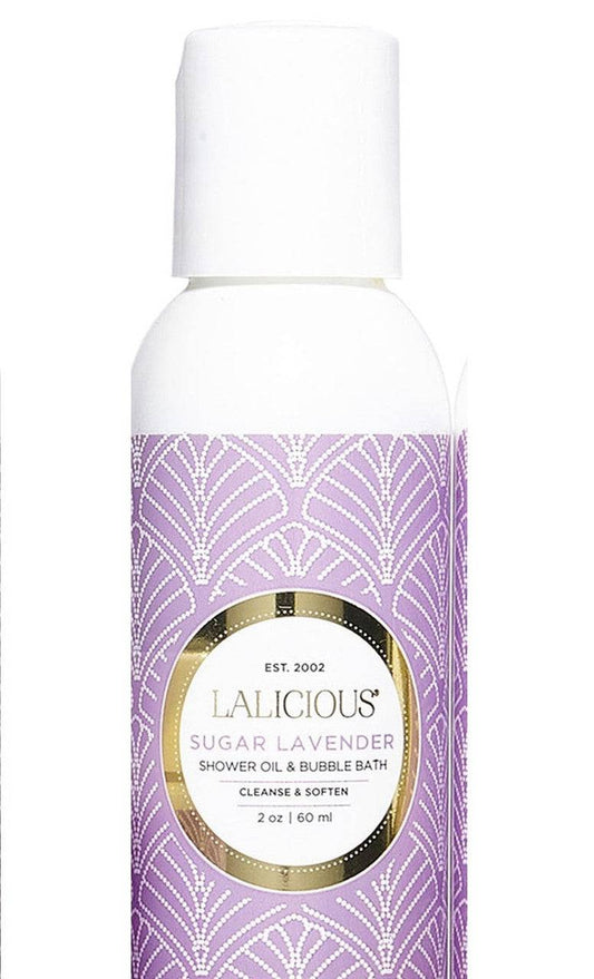Lalicious Sugar Lavender Shower Oil & Bubble Bath - YesWellness.com