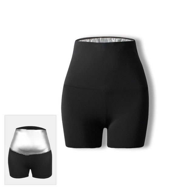 Women Sauna Sweat Pants Thermo Fat Control Legging Body Shapers Fitness Stretch