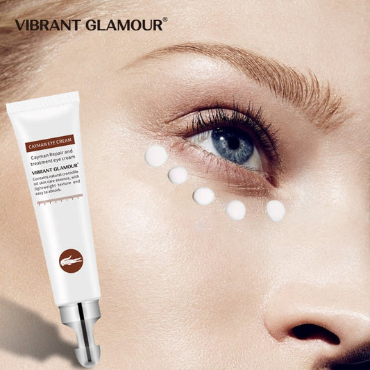 VIBRANT GLAMOUR Anti Winkles Age Eye Cream Moisturizing Crocodile Serum Remover